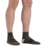 Darn Tough Run Quarter Ultra-Lightweight w/ Cushion Running Sock - Mens, Fatigue, Large, 1040-FATIGUE-L-DARN