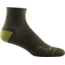 Darn Tough Run Quarter Ultra-Lightweight w/ Cushion Running Sock - Mens, Fatigue, Large, 1040-FATIGUE-L-DARN