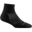 Darn Tough Run Quarter Ultra-Lightweight w/ Cushion Running Sock - Womens, Black, Medium, 1048-BLACK-M-DARN