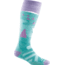 Darn Tough Snow Fox OTC Midweight with Cushion, Aqua, Small, 3028-AQUA-S-DARN