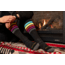 Darn Tough Snowburst Over-The-Calf Midweight w/ Cushion Ski Sock - Womens, Black, Small, 8028-BLACK-S-DARN