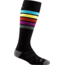 Darn Tough Snowburst Over-The-Calf Midweight w/ Cushion Ski Sock - Womens, Black, Small, 8028-BLACK-S-DARN