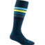 Darn Tough Snowburst Over-The-Calf Midweight w/ Cushion Ski Sock - Womens, Dark Teal, Small, 8028-DARK-TEAL-S-DARN