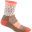 Darn Tough Sobo Micro Crew Lightweight with Cushion Socks - Womens, Bark, Medium, 1977-BARK-M-DARN