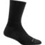Darn Tough Solid Basic Crew Light Sock - Womens, Black, Large, 6012-BLACK-L-DARN