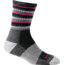 Darn Tough Stripes Micro Crew Cushion Sock - Womens, Black Hot Pink Stripe, Small, 1904-BLACK-HOT-PINK-S