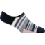 Darn Tough Topless Multi Stripe No Show Hidden Light Sock - Womens, Navy, Small, 6001-NAVY-S-DARN