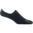 Darn Tough Topless Solid No Show Hidden Lightweight Sock - Mens, Black, Medium, 6055-BLACK-M-DARN
