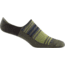 Darn Tough Topless Stripe No Show Hidden Lightweight Sock - Mens, Fatigue, Large, 6057-FATIGUE-L-DARN
