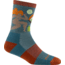 Darn Tough Trailblazer Micro Crew Lightweight with Cushion Socks - Womens, Teal, Large, 5016-TEAL-L-DARN