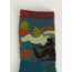 Darn Tough Trailblazer Micro Crew Lightweight with Cushion Socks - Womens, Teal, Large, 5016-TEAL-L-DARN