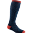 Darn Tough Traverse OTC Lightweight w/ Cushion w/ Padded Shin Ski Sock - Womens, Eclipse, Small, 8022-ECLIPSE-S-DARN