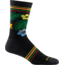 Darn Tough Tropic Crew Lightweight Sock - Mens, Black, Medium, 6059-BLACK-M-DARN
