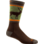 Darn Tough Uncle Buck Boot Cushion Sock - Mens, Brown, Large, 1949-BROWN-L-DARN