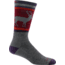 Darn Tough Uncle Buck Cushion Boot Sock - Men's-Gray-Medium
