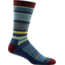 Darn Tough Unstandard Stripe Crew Light Cushion Sock - Mens, Denim, Medium, 1696-DENIM-M-DARN