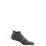 Darn Tough Element No Show Tab Lightweight with Cushion Socks - Men's, Gray, Medium 1101-GRAY-M-DARN