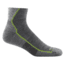 Darn Tough Hiker 1/4 Midweight with Cushion Socks - Men's, Gray, Large, 1959-GRAY-L-DARN
