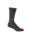 Darn Tough Solid Crew Lighweight Socks - Men's, Charcoal, Extra Large 6032-CHARCOAL-XL-DARN