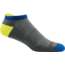 Darn Tough Vertex No Show Tab Ultra-Light Cushion Sock - Mens, Gray, Extra Large, 1008-GRAY-XL-DARN
