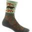 Darn Tough Wild Life Crew Lightweight w/ Cushion Socks - Womens, Forest, Small, 6105-FOREST-S-DARN