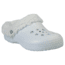 Womens FleeceDawg Clogs, Baby Blue with Baby Blue, 5-6