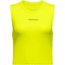 GOREWEAR Everyday Crop Top Womens in Washed Neon Yellow Small 4-6 Regular fit 142C40B0, 101164-BP00-38