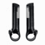 Decathlon Assurance Sports Btwin 100mm Straight Cycle Parts Handlebar Bar Ends - Mens, Black, 3608409973498