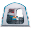 Decathlon Quechua Arpenaz Pole-Supported Waterproof Living Area Shelter Base, Blue, 6 Person, 4006568