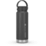 Decathlon Quechua Double Wall Insulated Wide Mouth Stainless Steel Water Bottle, Black, 25oz, 4266687