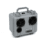 Demerbox DB2 Speakers, Jetport Silver, DB2-1300-SLV