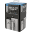 Demo, Stanley Adventure Steel Shot Glass Set with Flask, White, 2oz/8oz, 10-01883-white