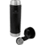 Demo, Stanley Classic Easy-Clean Water Bottle 25oz-, Matte Black, 25 ounce, 10-02286-043