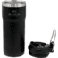 Demo, Stanley Classic TwinLock Travel Mug 16oz-, Matte Black, 16 ounce, 10-06443-013