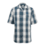 Demo,Woolrich Men's Keep It Moving Short Sleeve Classic Shirt, Dark Slate Check, L, 6386-DLE-DEMO
