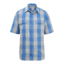 Demo,Woolrich Men's Keep It Moving Short Sleeve Classic Shirt, Limestone Check, L, 6386-LTC-DEMO
