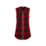 Demo,Woolrich Womens Chilly Days Long Vest, Red Heather, M, 18546-REA-DEMO