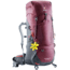 Deuter Aircontact Lite Womens Backpack 45 + 10 SL, Maroon/Graphite, 334021854230