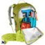 Deuter Freerider 30 Climbing Packs, Citrus/Moss, 330332282040