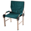 Disc-O-Bed Disc-Chair Camping Chair, 23in L x 24in W x 34in H, Green, 19829