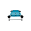Disc-O-Bed Kid-O-Bed Single Portable Cot, Youth, Teal, 31105