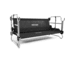Disc-O-Bed Kid-O-Bunk Sleeping Cots w/ 2 Side Organizers, Black, 30505BO
