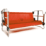 Disc-O-Bed Kid-O-Bunk Sleeping Cots w/ 2 Side Organizers, Red, 30405BO