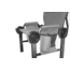 Disc-O-Bed Outfitter Chair, Grey, 51029