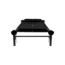 Disc-O-Bed Single Portable Cot, 2XL, Black, 31507