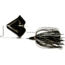 Dixie Dancer X-2 Buzz Bait 3/8 oz, Black/Holographic Tinsel, DX63