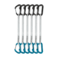 DMM Aether Quickdraw,6 Pack, 25cm, Turquoise/Matt Grey, A498-25P6