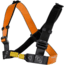 DMM Chest Harness Slidelock, Anthracite/Orange, One size, CH402XL