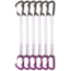 DMM Chimera Quickdraw, 6 Pack, Matt Grey/Purple, 25 cm, A398-25PRP6