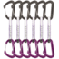 DMM Chimera Quickdraw - 6 Pack, Titanium/Purple, 12cm, A398-12PRP6